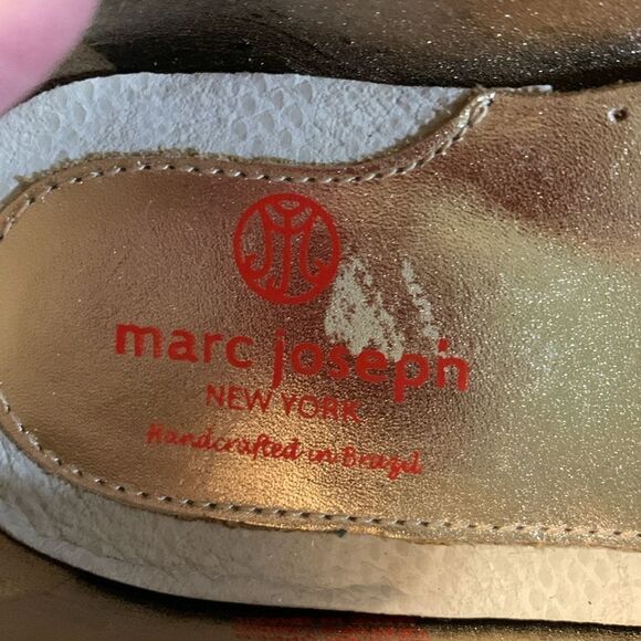 Mark Joseph size 8.5 cream flats.  Never worn cushion insole - Picture 8 of 13